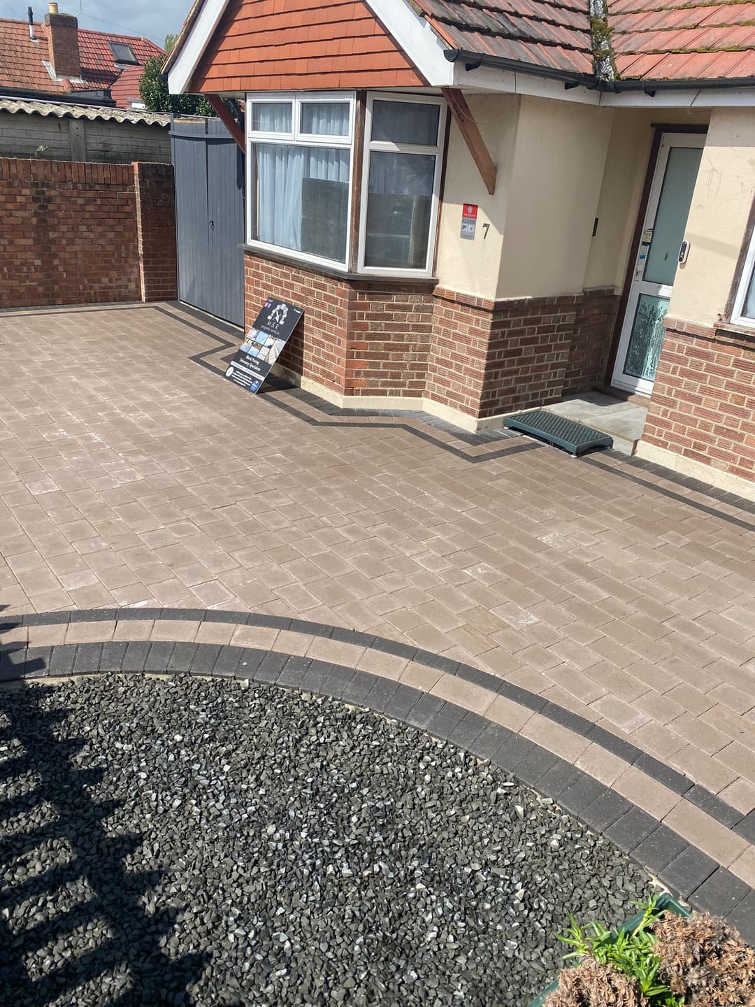 After photo for Paving transformation